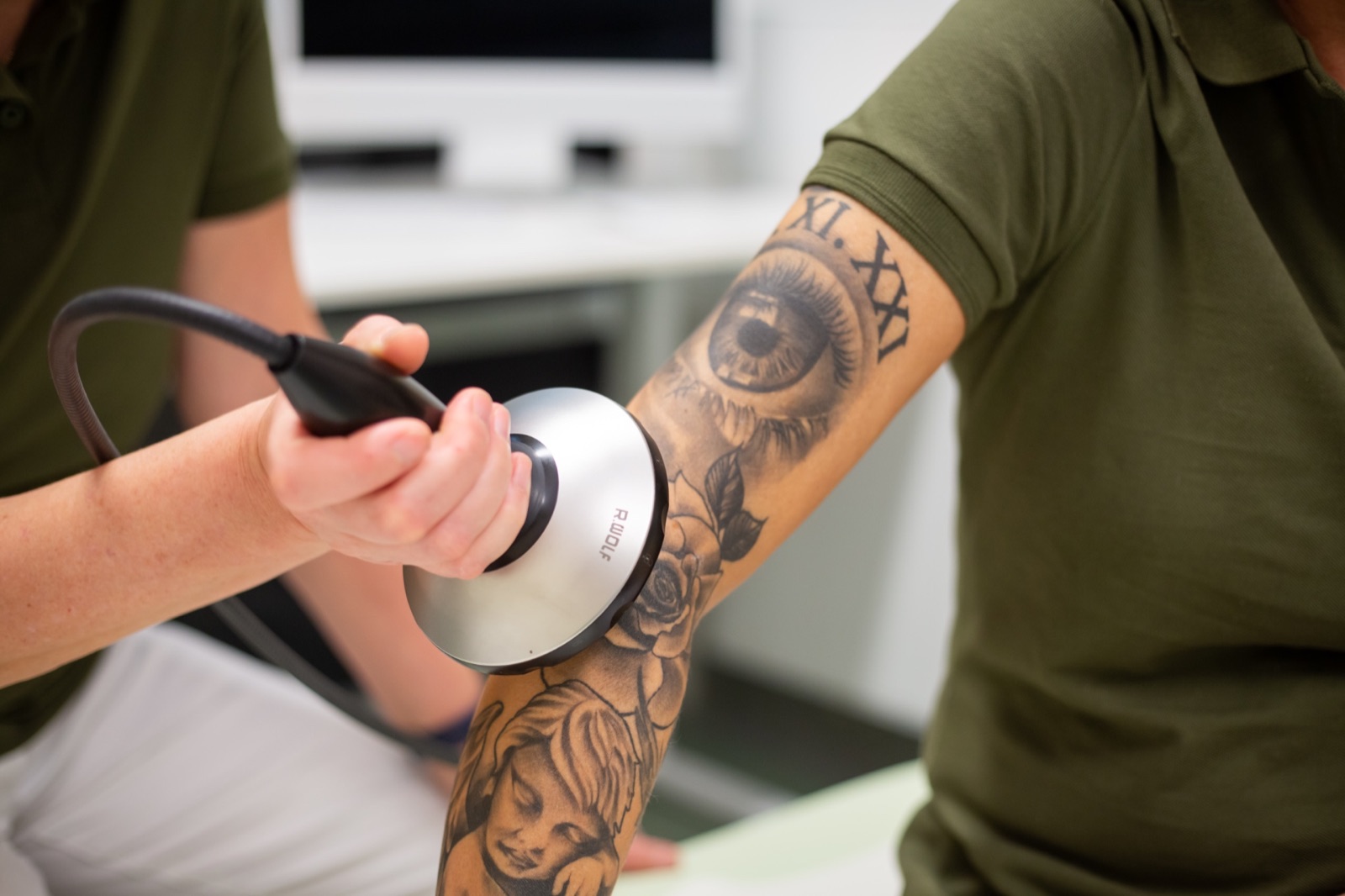 Behandlung von Beschwerden am Arm in der MVG Praxis